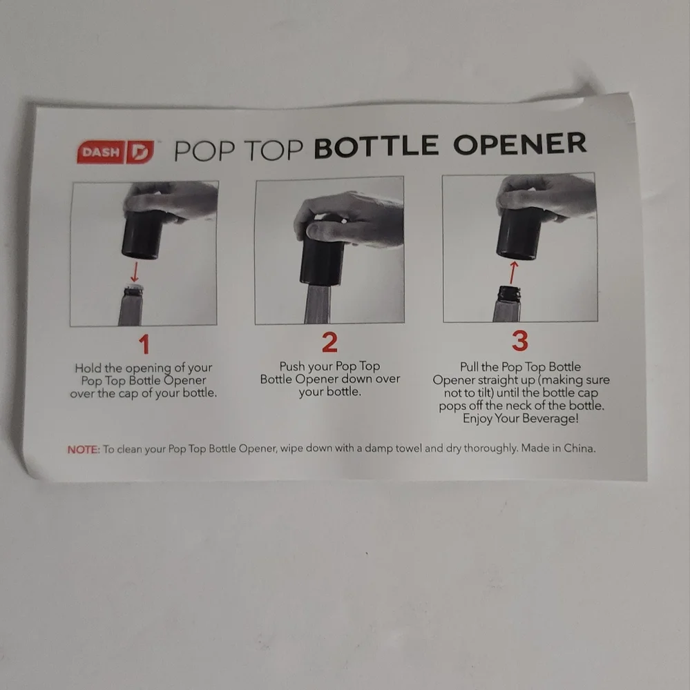 🌟 3 for $15 Deal! 🌟Dash Pop-up Bottle Opener teal